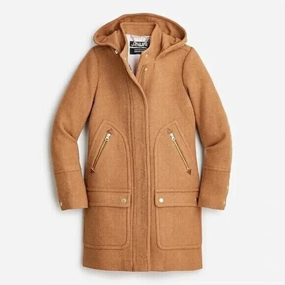 J. Crew Chateau Parka in Italian Stadium-Cloth Tan 2 - Picture 2 of 10
